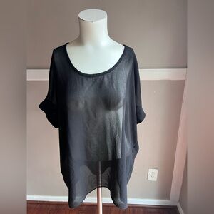 Philosophy Sheer Black Top Size Medium